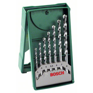 Bosch 2607019581 7 pieces Xline Masonry Heavy Duty Drill Bit Set For Brick Stone