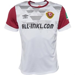 Umbro Mens SG Dynamo Dresden Third Jersey White