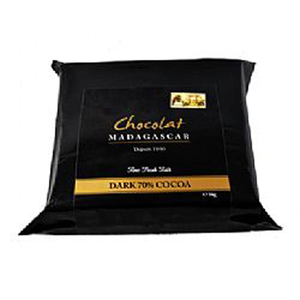 Chocolat madagascar madagascan dark chocolate (70%) bars - 1kg