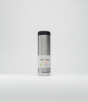 Klean Kanteen TKWide 592ml Insulated Cafe Cap Flask - Brushed Stainless