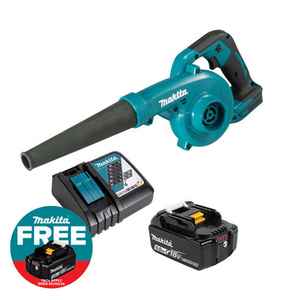Makita DUB185RT 18V LXT Blower with 1x 5.0Ah Battery & Charger