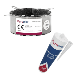 Pyroplex Pipe Collar & Sealant - 110mm - 4hr