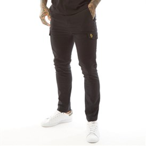 LUKE 1977 Mens Future Classfit Cargo Pants Black