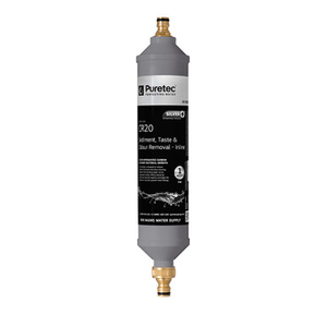 Caravan Inline Water Filter w/ Brass Connectors 1Micron [151691]