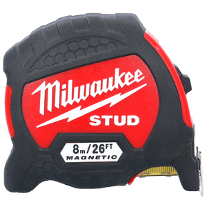 Milwaukee 4932471629 STUD Gen II Magnetic Tape Measure 8m/26ft