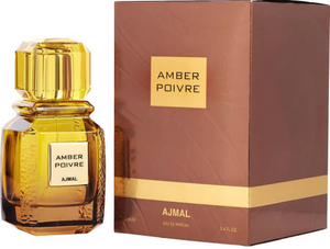 Amber Poivre by Ajmal for Unisex EDP 3.3 / 3.4 oz New In Box