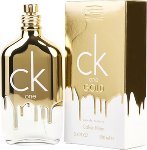 Ck one Gold by  Calvin Klein for unisex EDT 3.3 / 3.4 oz New in Box