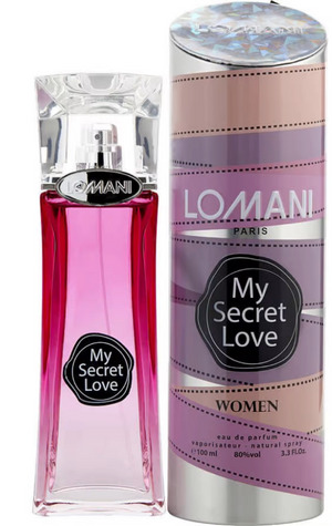 My Secret love by Lomani perfume for women EDP 3.3 / 3.4 oz New in Can