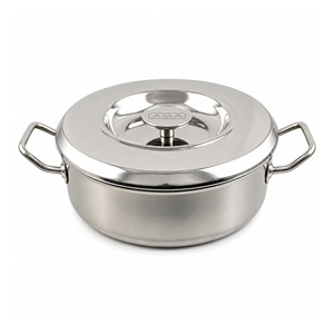 24cm Stainless Steel Saute Casserole
