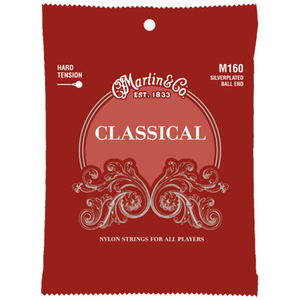 Martin M160 High Tension Ball End Nylon Classical Guitar Strings