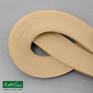 Beige 5mm Single Colour Quilling Strips (pack of 100)