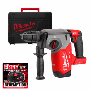 Milwaukee M18 ONEFHX-0X 18V Fuel One Key Brushless SDS Plus Hammer Drill with HD Box (Body Only)