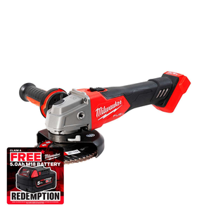 Milwaukee M18 FSAG115X-0 18V Fuel 115mm Angle Grinder with Slide Switch (Body Only)
