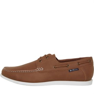 Ben Sherman Mens Oceanic Deck Shoes Tan