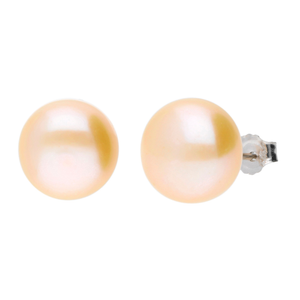 Sterling Silver Pearl Stud Earrings