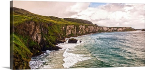 Clouds Over Cliffs of Moher, Ireland - Panoramic