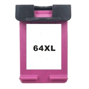 Compatible for N9J91AN 64XL Inkjet Cartridge, 415 Pages, Tri-Color