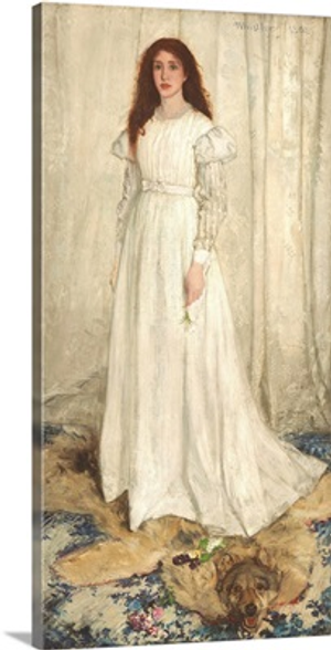 Symphony in White, No. 1: The White Girl, 1862, American painting