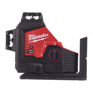 Milwaukee M123PL-0C 12V Green 360° 3-Plane Laser With Carry Case