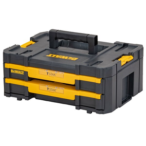 DeWalt DWST1-70706 TStak IV 2 Shallow Drawer Tool Storage Kit Box