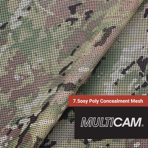 7.5osy Poly Concealment Mesh - MultiCam® 58"