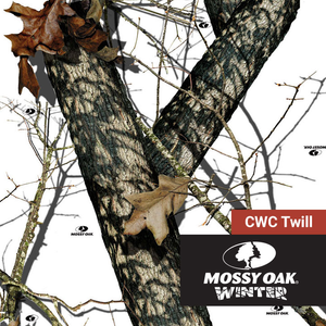 CWC Twill – Mossy Oak Winter – 58/59"