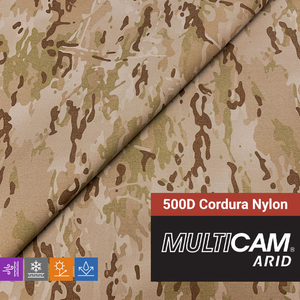 500D Cordura® Nylon – MultiCam® Arid – 60″