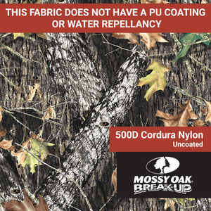 500D Cordura Nylon (Uncoated) – Mossy Oak Break-up – 60″