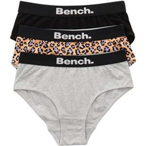 Bench Girls Three Pack Mindy Knickers Multi