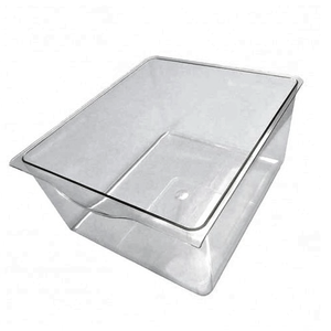 Clear Plastic Ice Bin