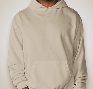 Champion Powerblend Midweight Pullover Hoodie - Sand