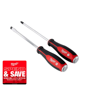 Milwaukee 4932471872 Tri-Lobe Demolition Screwdriver Set 2pcs