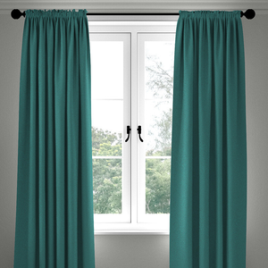 Sunningdale, Peacock - Made to Measure Curtains