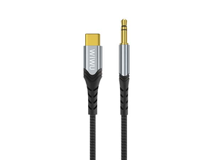 WiWU AUX Stereo Cable 3.5mm to USB-C YP03 - Black
