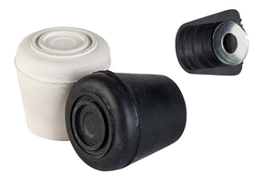 Rubber Pole Cap - Black Rubber Pole Cap