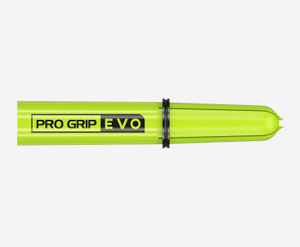 Target Darts Pro Grip Evo Top Green Dart Shaft Tops Multipack (Pack of 9)