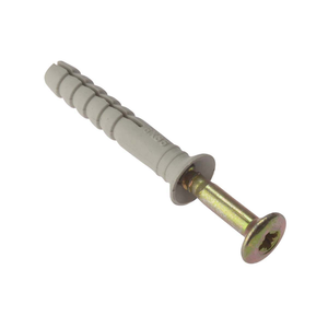 ForgeFix M8 x 60mm Hammer Fixing & Plug 10HF860 (10 Pack)