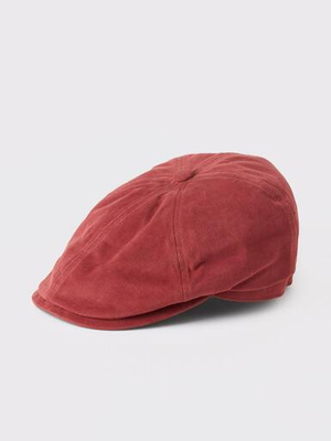 Red Canvas Hudson Cap