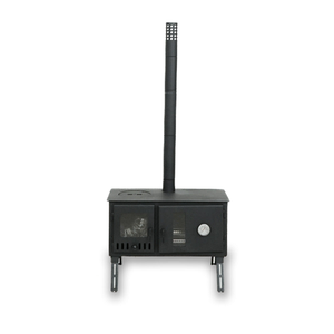 Firebox Range Oven Portable Wood Stove | 3.5KW 20.5KG - Robens Tipi Kit