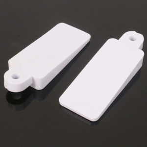 White Rubber Window Wedge (Pack of 2)