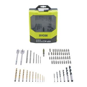Mixed Drill Bit Set (69 piece)
