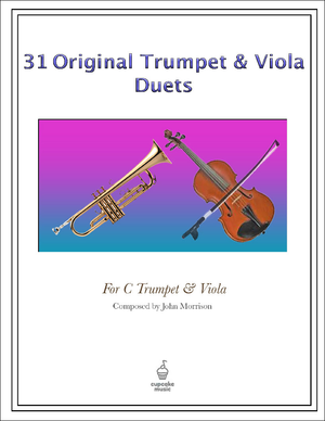 31 Original Trumpet and Viola Duets - C Instruments Duet
