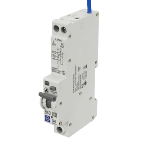 40A Double Pole 1 Module B Curve 6kA 30mA Type A AFDD Combined RCBO
