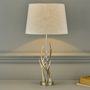 Laura Ashley Mulroy Champagne Antler Table Lamp Base