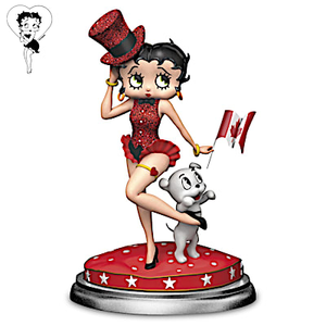 Betty Boop Patriotic Pinup Figurine