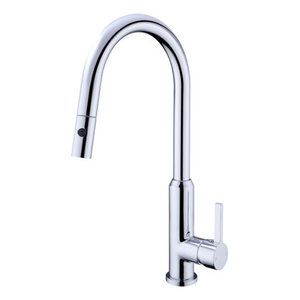 Pearl Sink Mixer with Pull-Out Vegie Spray 6Star Chrome [181359]
