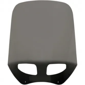 Memphis Shades 17 Inch Road Warrior Vented Windshield Black Smoke (MEP87712)