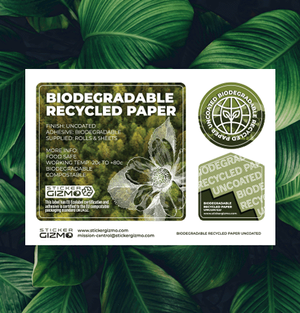 Biodegradable Recycled Paper Sample