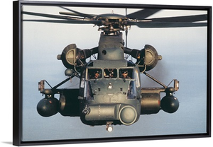 Military Helicopter in flight