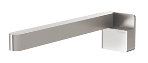 Designer Swivel Square Bath Spout 230mm Brushed Nickel [180768]
